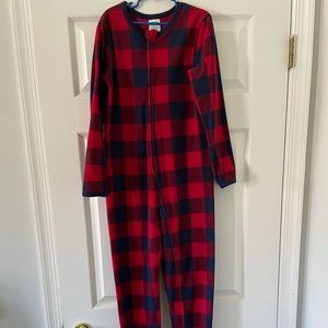 Lands End Buffalo Check Onsie